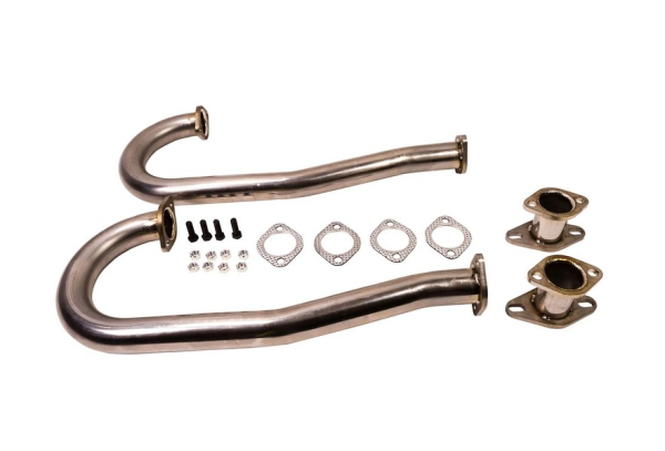 Vintage Speed Auspuffanlage Edelstahl VW Bus T1 T2 T2a 64-7.79 Typ1 Motor Auspuff VW Bus tiefergelegte Fahrzeuge